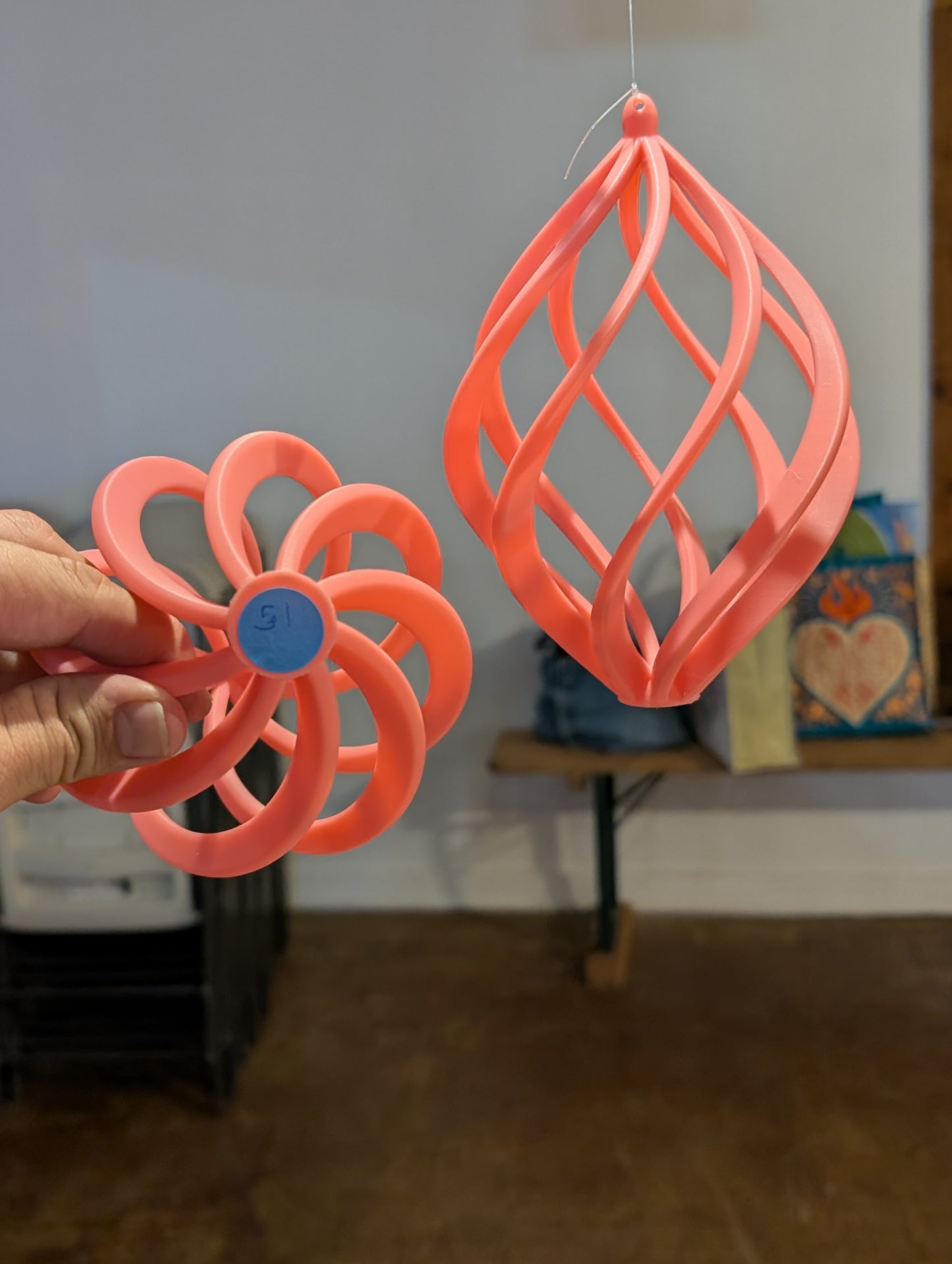 Item - 51 Spiral Wind Catchers (X2)