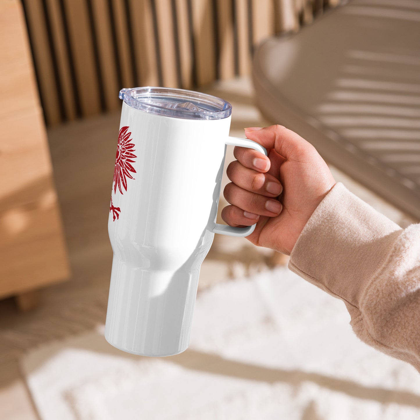 Red Eagle Travel Mug