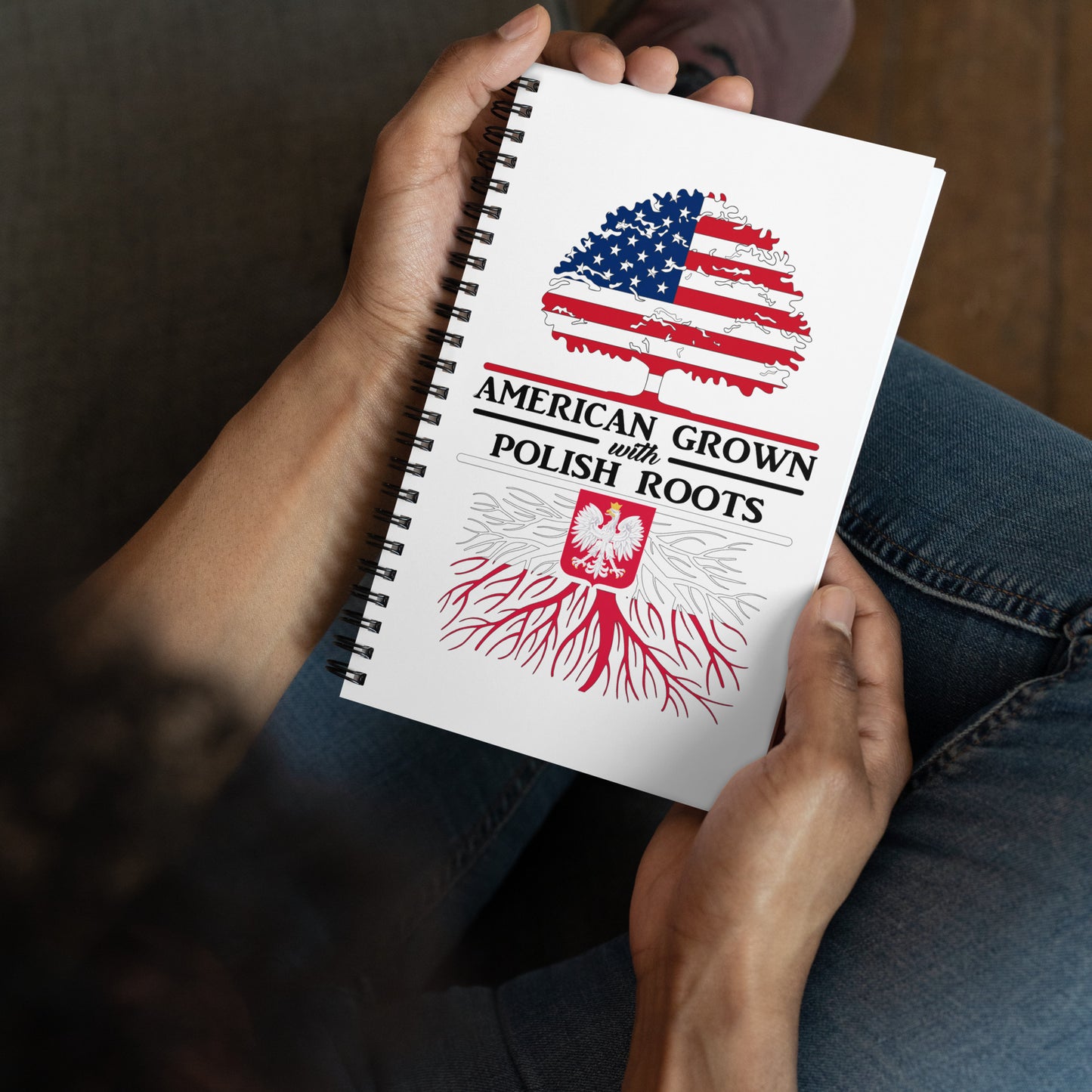 Roots Spiral notebook
