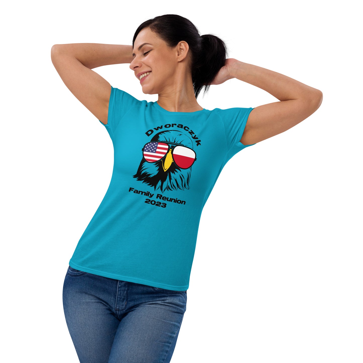 2023 Official Reunion Shirt Women's short sleeve - BLACK LOGO