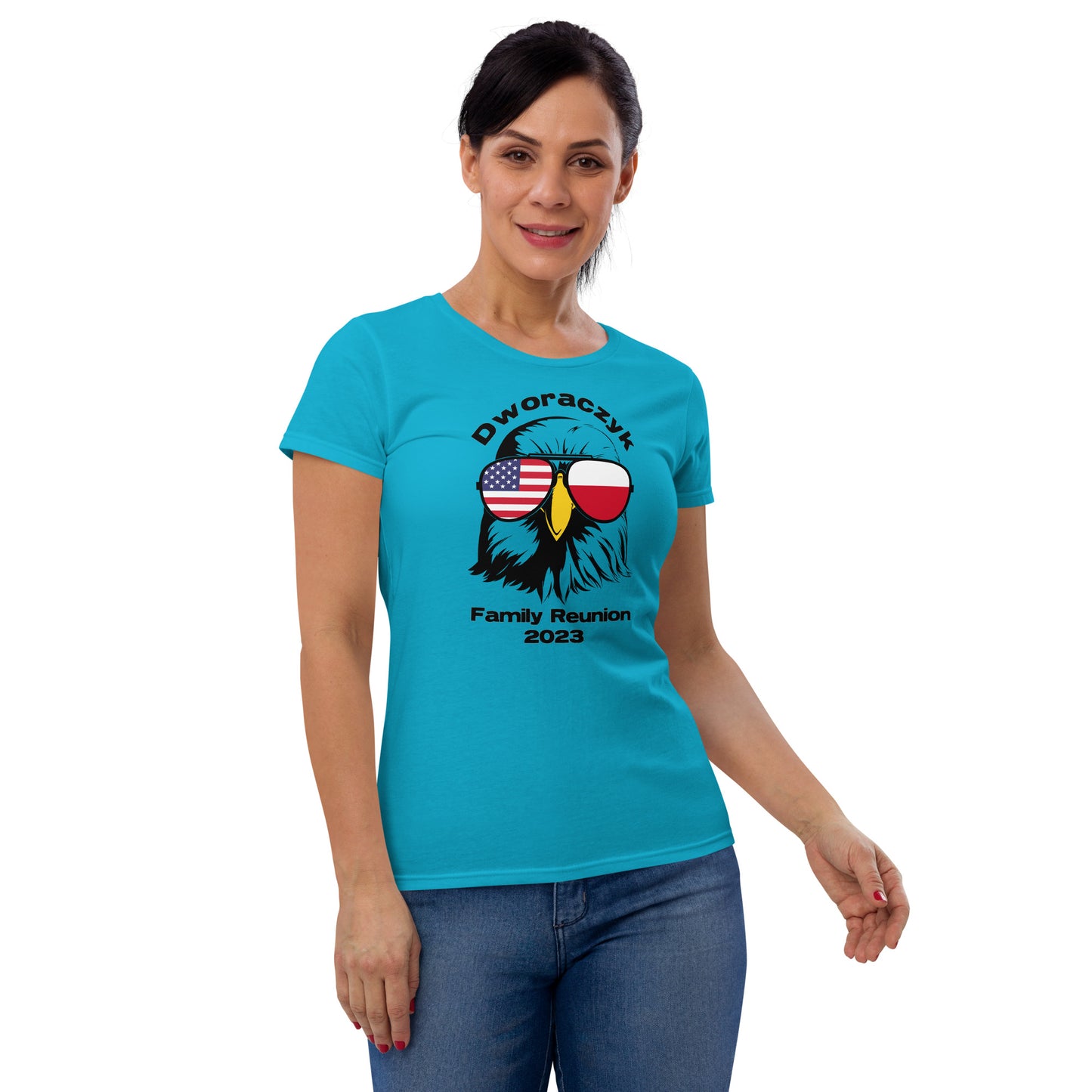 2023 Official Reunion Shirt Women's short sleeve - BLACK LOGO