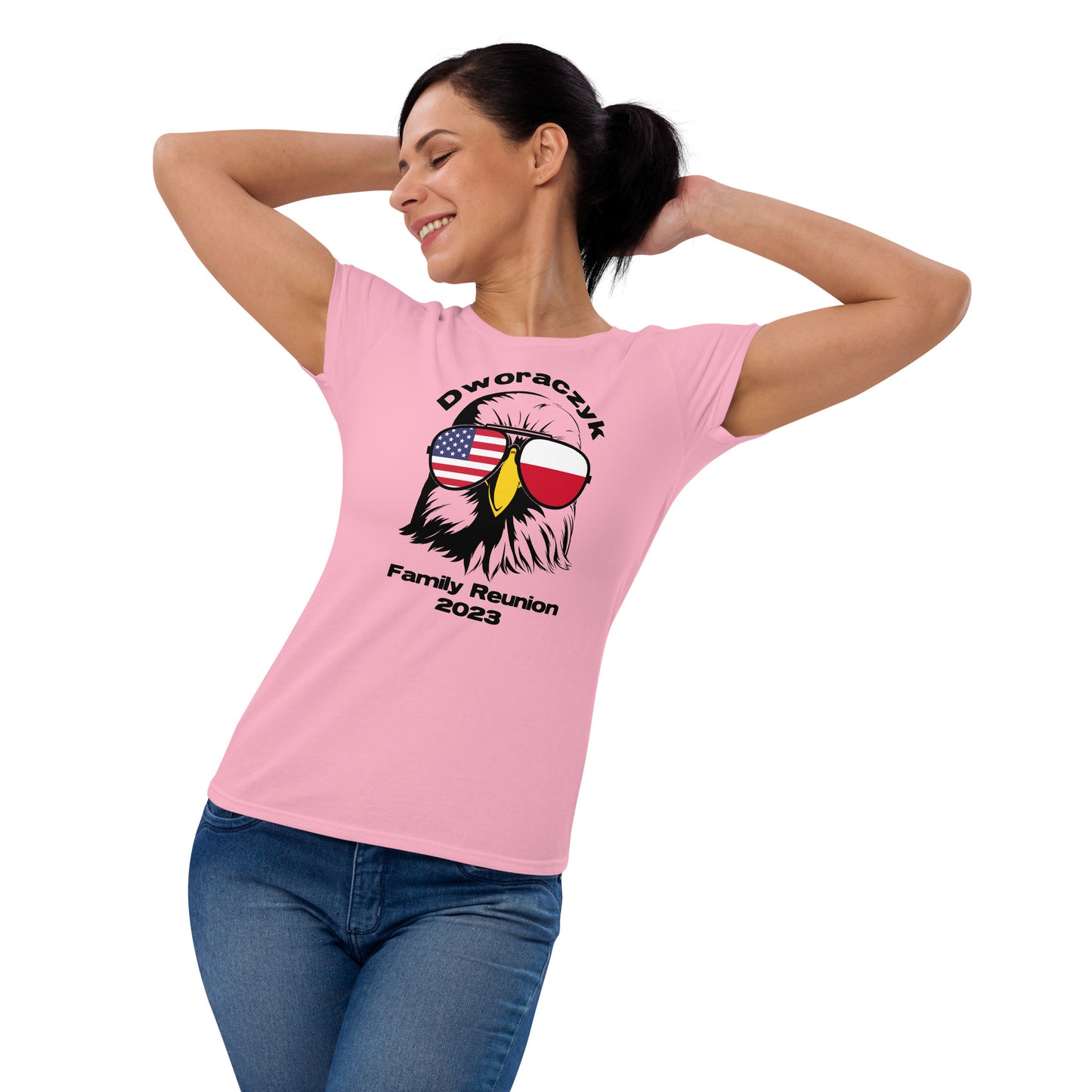 2023 Official Reunion Shirt Women's short sleeve - BLACK LOGO