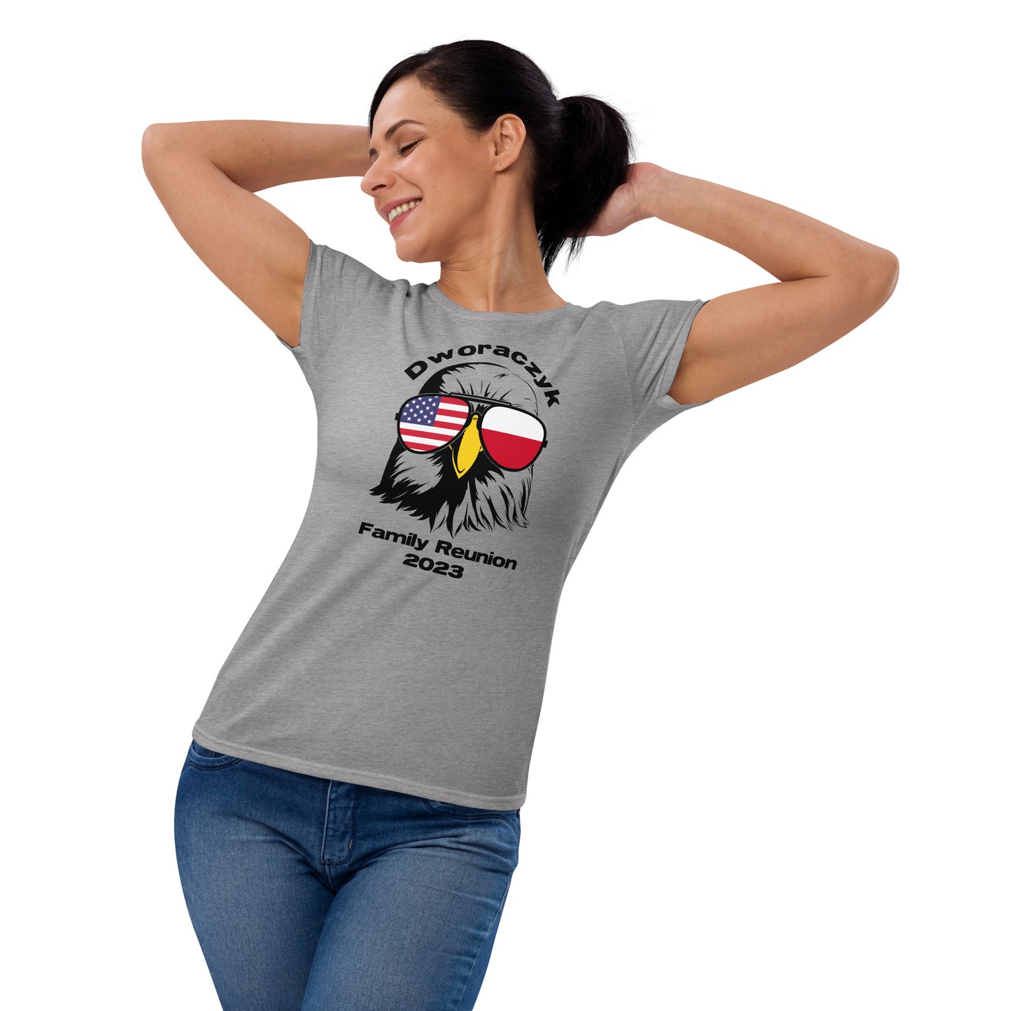 2023 Official Reunion Shirt Women's short sleeve - BLACK LOGO
