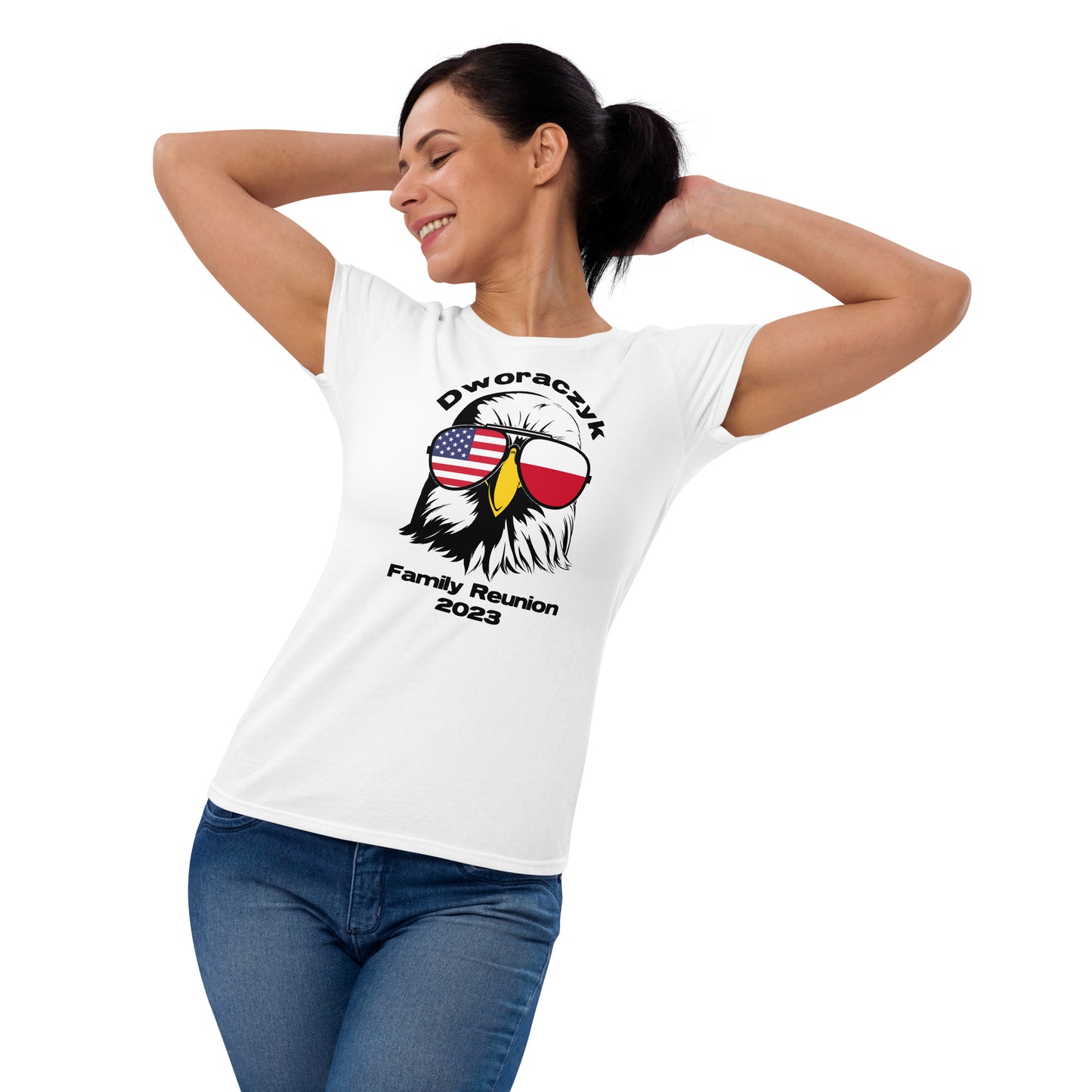 2023 Official Reunion Shirt Women's short sleeve - BLACK LOGO