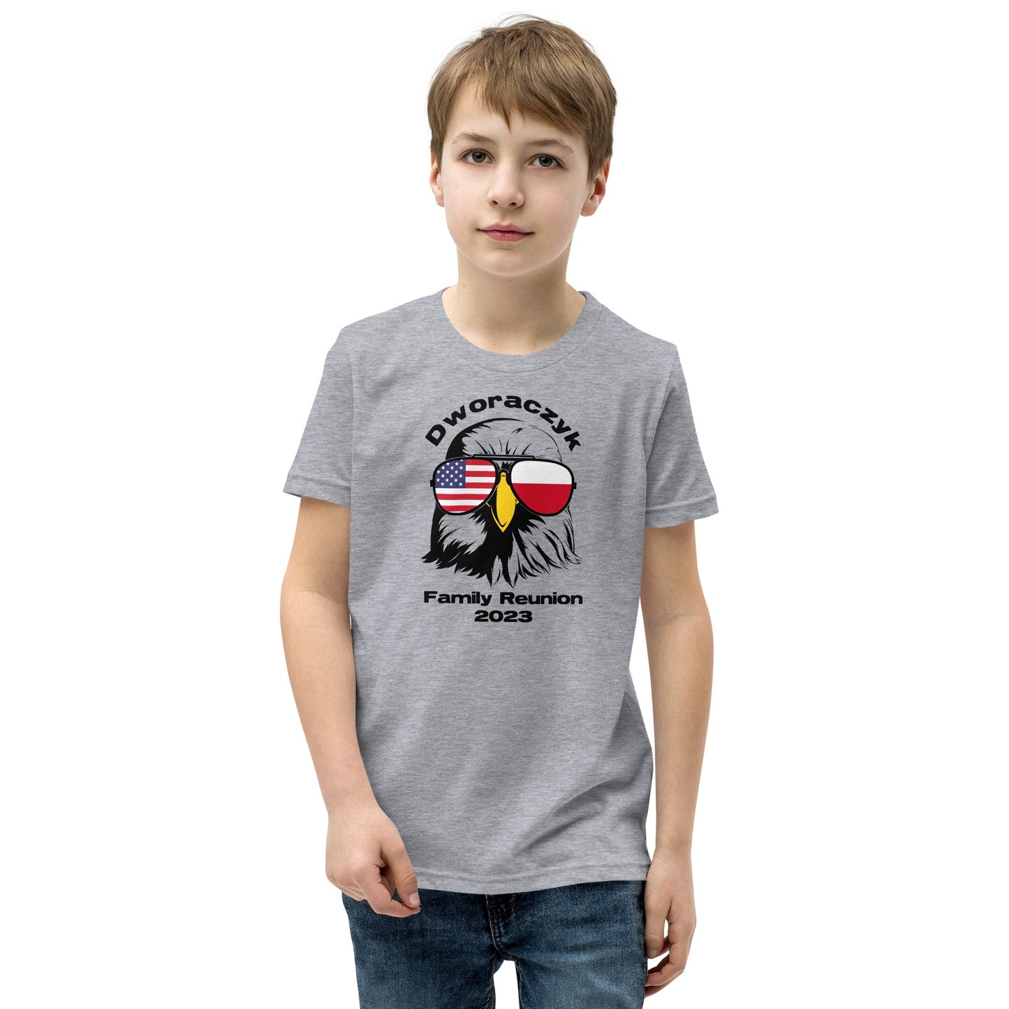 2023 Official Reunion Youth Short Sleeve T-Shirt - BLACK LOGO