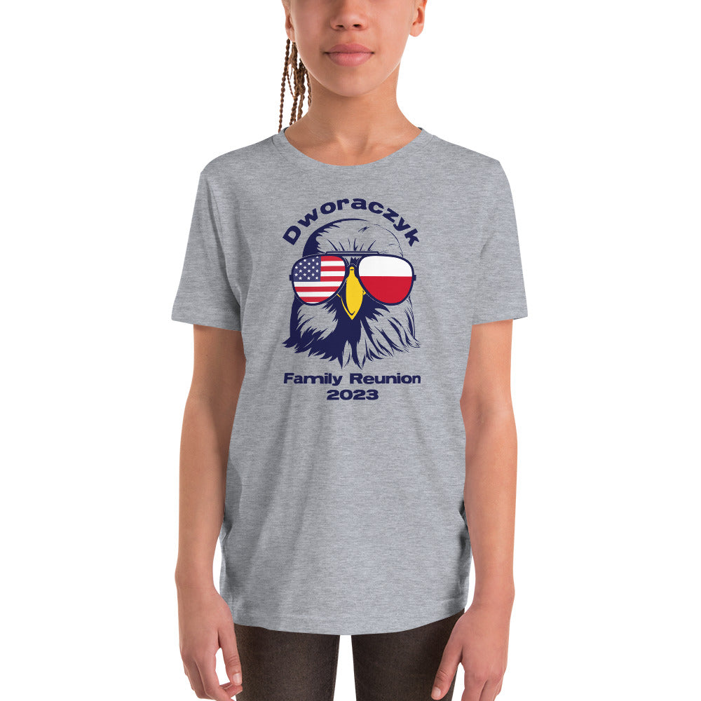 2023 Official Reunion -Youth Short Sleeve T-Shirt - BLUE LOGO