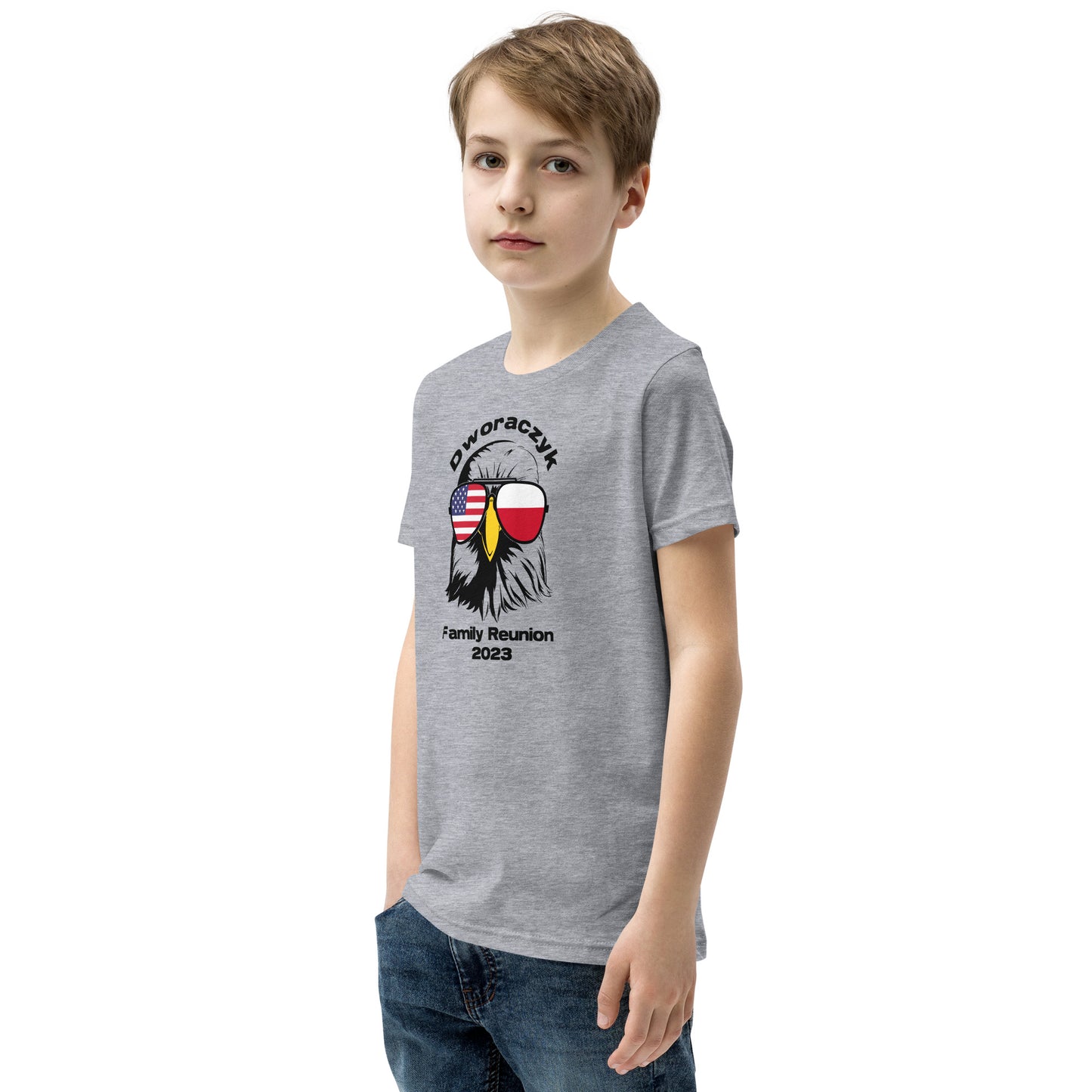 2023 Official Reunion Youth Short Sleeve T-Shirt - BLACK LOGO