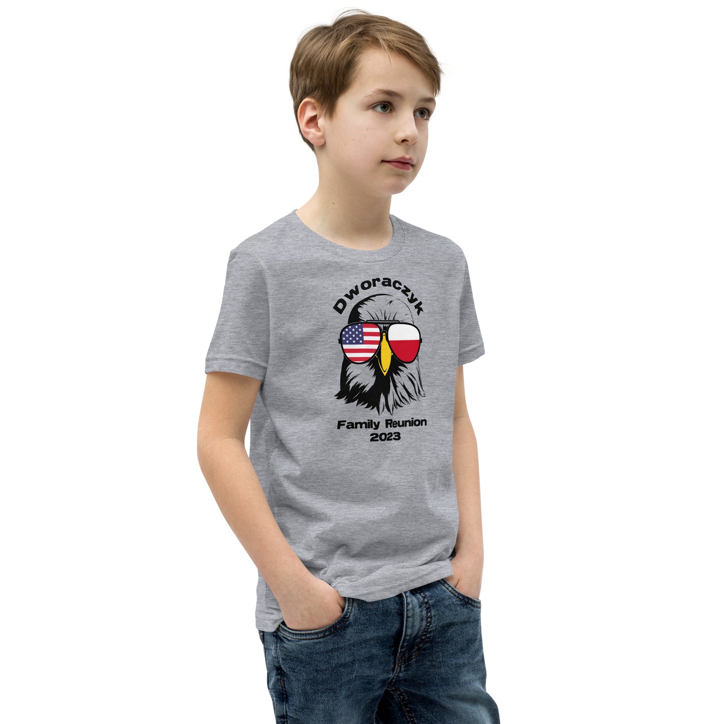 2023 Official Reunion Youth Short Sleeve T-Shirt - BLACK LOGO