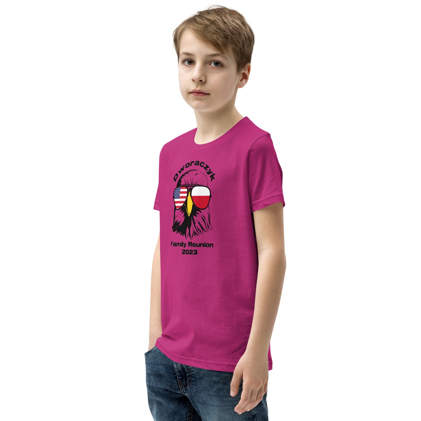2023 Official Reunion Youth Short Sleeve T-Shirt - BLACK LOGO