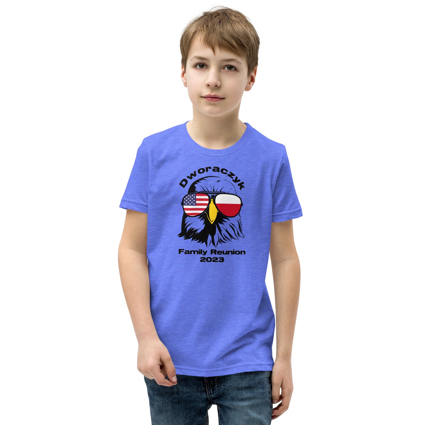 2023 Official Reunion Youth Short Sleeve T-Shirt - BLACK LOGO
