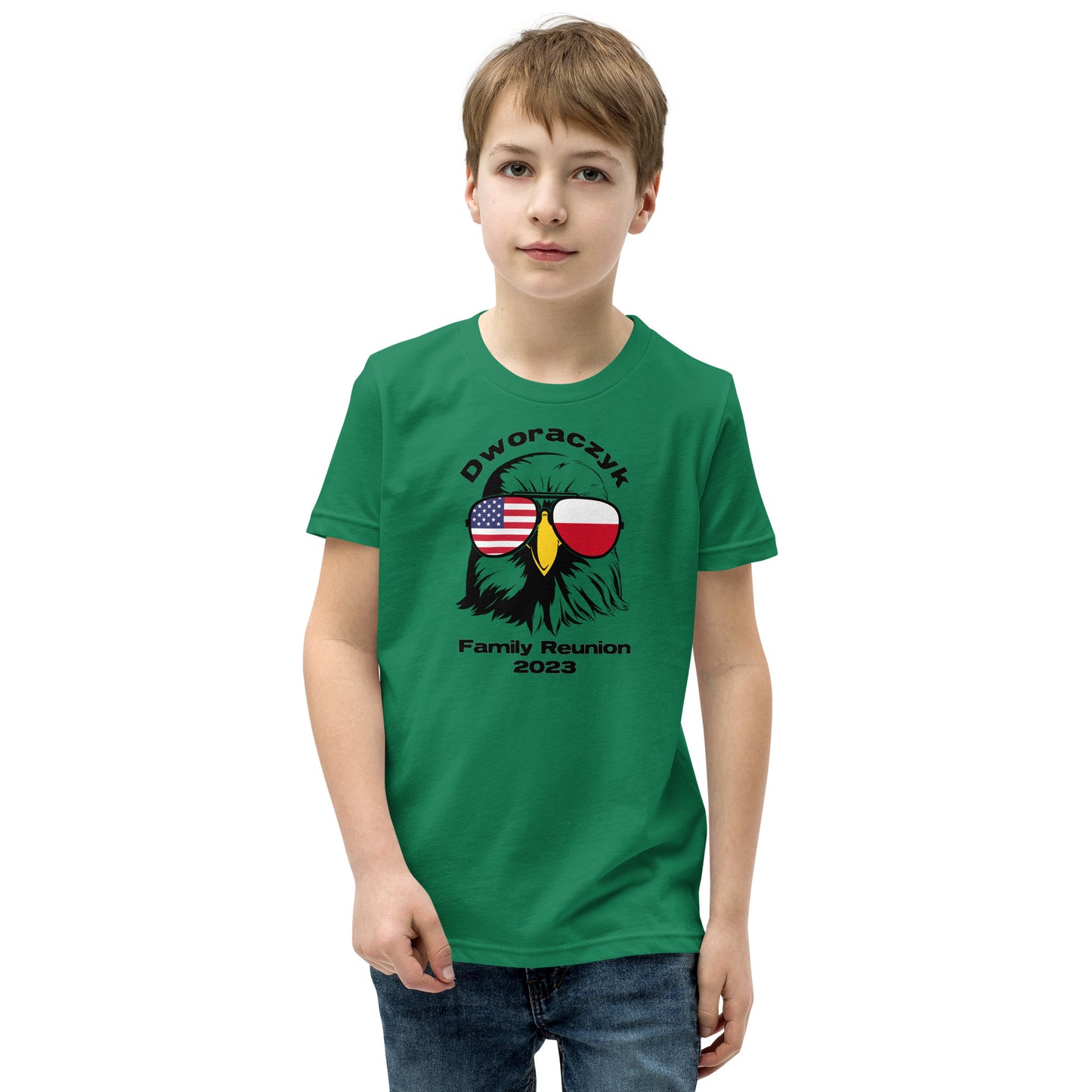 2023 Official Reunion Youth Short Sleeve T-Shirt - BLACK LOGO