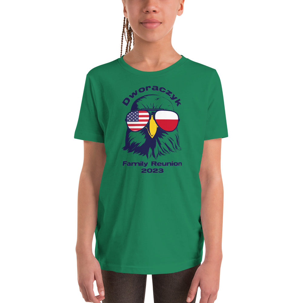 2023 Official Reunion -Youth Short Sleeve T-Shirt - BLUE LOGO