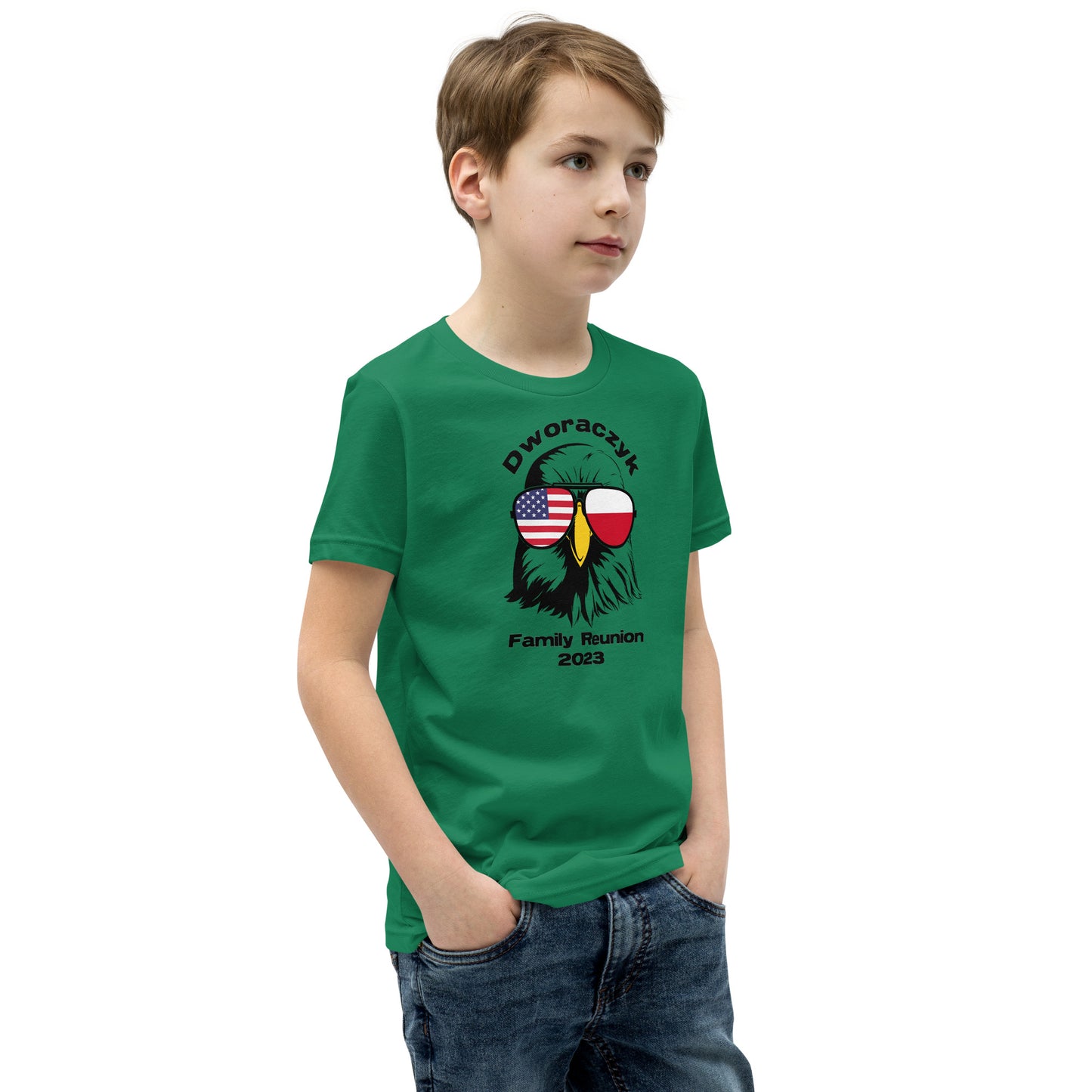 2023 Official Reunion Youth Short Sleeve T-Shirt - BLACK LOGO