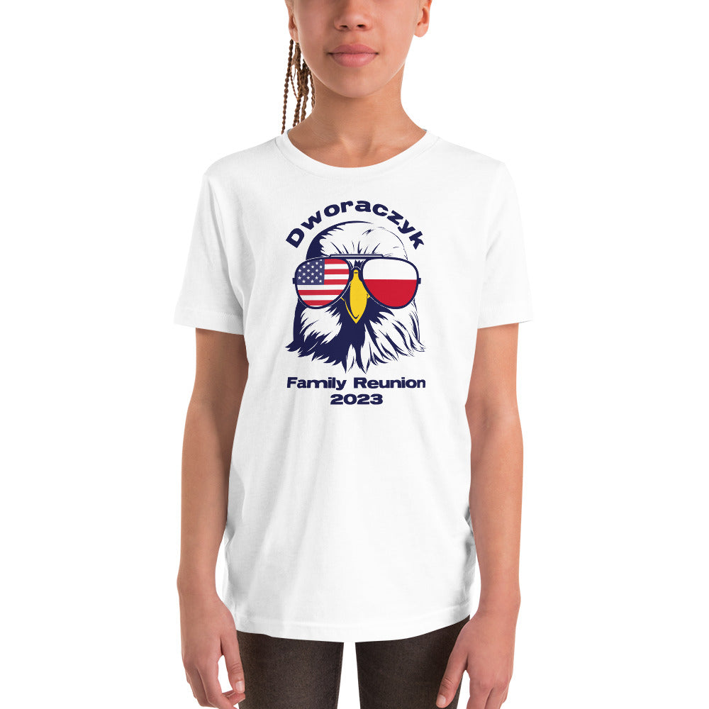 2023 Official Reunion -Youth Short Sleeve T-Shirt - BLUE LOGO