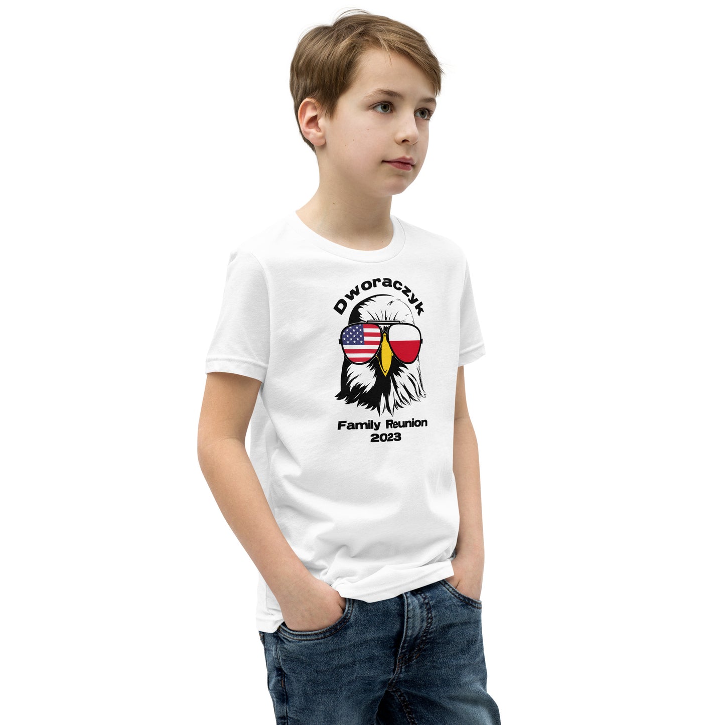 2023 Official Reunion Youth Short Sleeve T-Shirt - BLACK LOGO