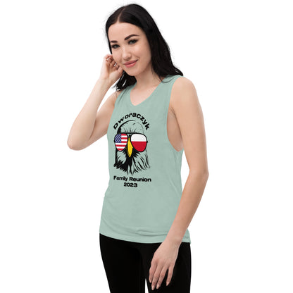 2023 Official Reunion Ladies’ Muscle Tank - BLACK LOGO